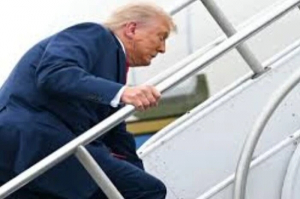 Конфуз Дональда Трампа: падіння, що стало іронією долі