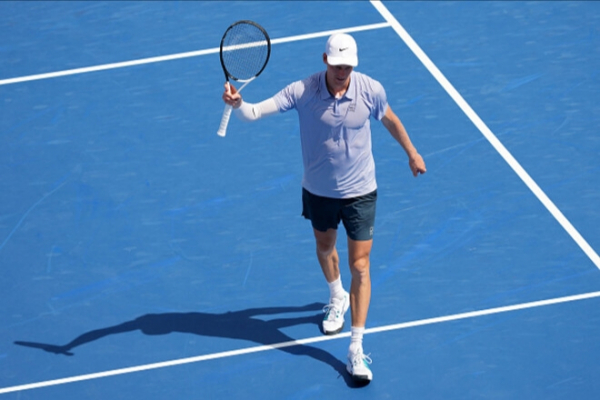 Яннік Сіннер продолжает уверенный путь на ATP 1000 в Цинциннати: разгром Даніеля-Елаї Галана